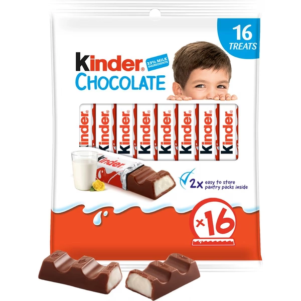 Kinder Chocolate Mini Treats 200g 16 pack
