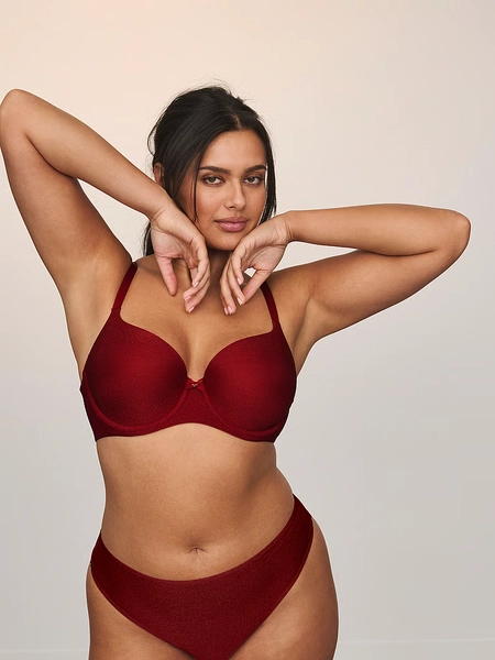 Shimmer Lightly Lined Demi Bra