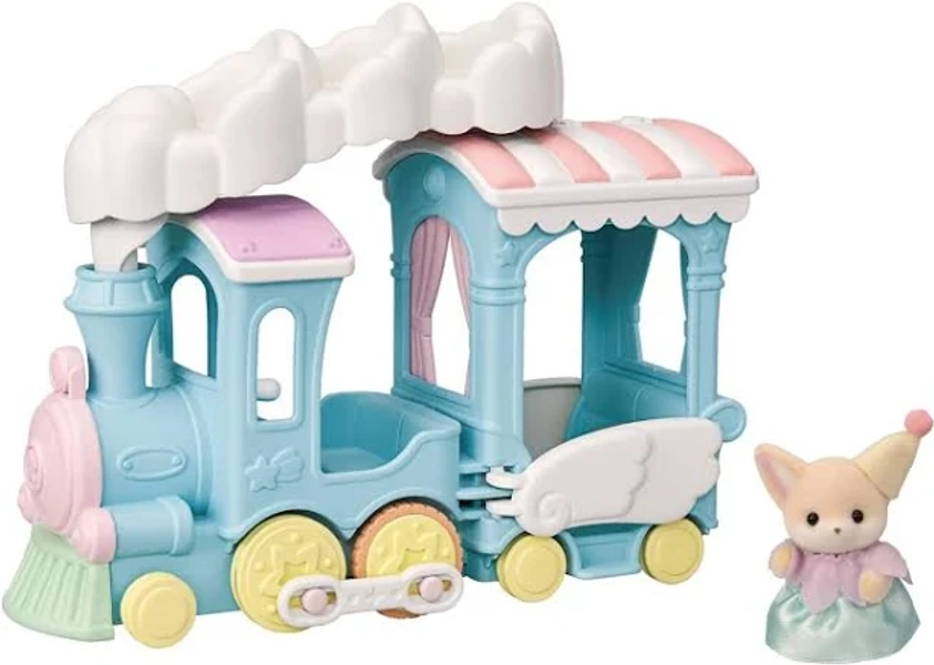 Calico Critters Floating Cloud Rainbow Train