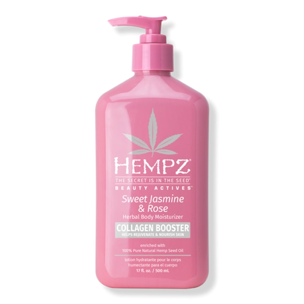 Sweet Jasmine & Rose Body Moisturizer With Collagen Booster - 17.0 oz