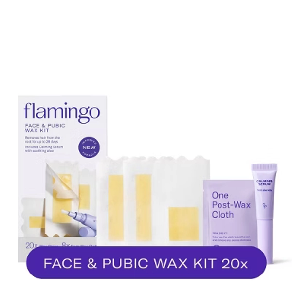 Flamingo Women's Face Wax Kit - 20ct
