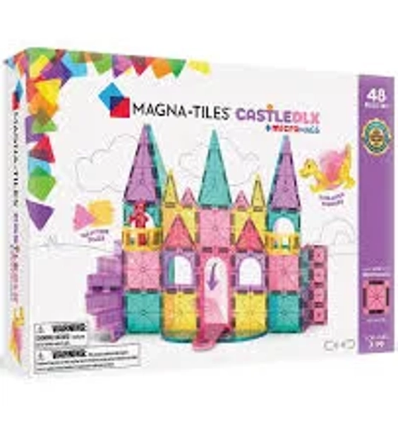 Magna Tiles Castle DLX 48 Piece Set