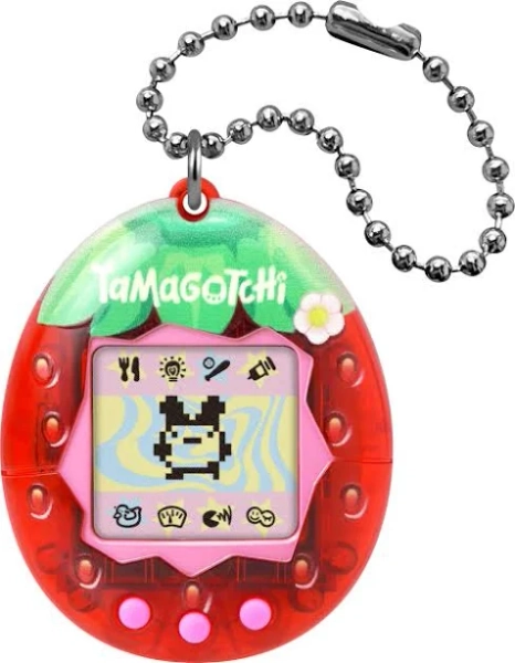 Bandai Original Fresh Strawberry Tamagotchi Virtual Pet Toy