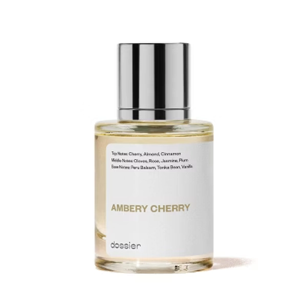 Dossier Women's Perfume - Ambery Cherry - 50ml: Paraben-Free, Phthalate-Free, Vegan, 1 Spray