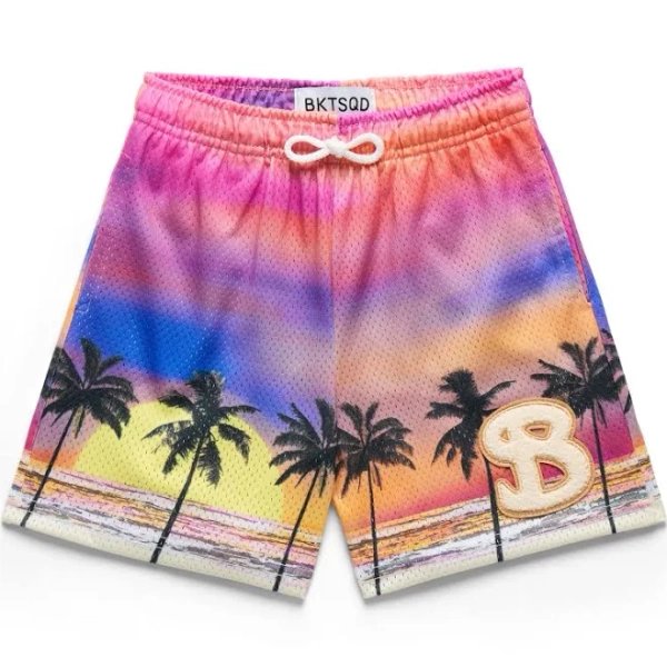 Purple Sunset Youth Shorts