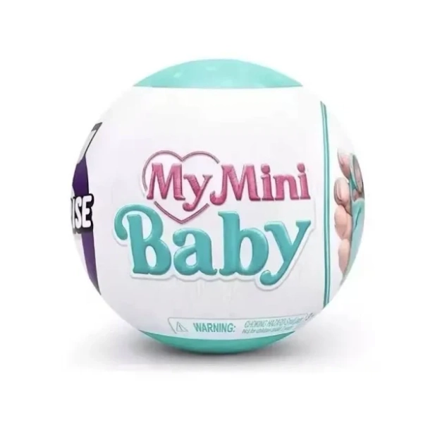 Zuru Surprise Ball My Mini Baby Surprise Doll Cute Miniature Capsule Toy Mini Egg Doll House Scene