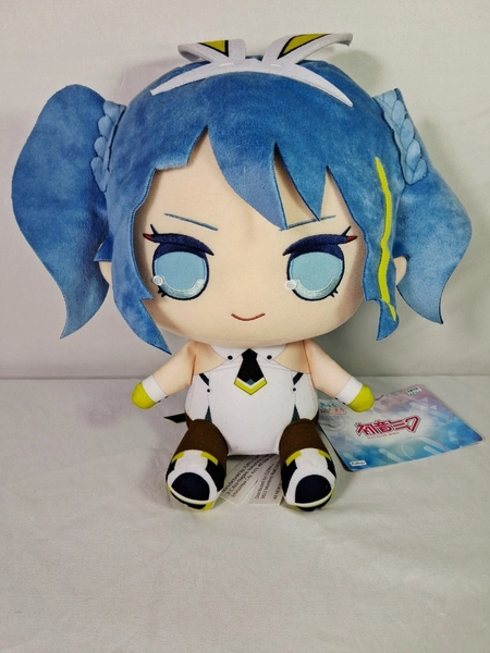 Hatsune Miku KYURUMARU Big Plush Toy Sporty Rabbit Ver. FuRyu Vocaloid w/ Tags
