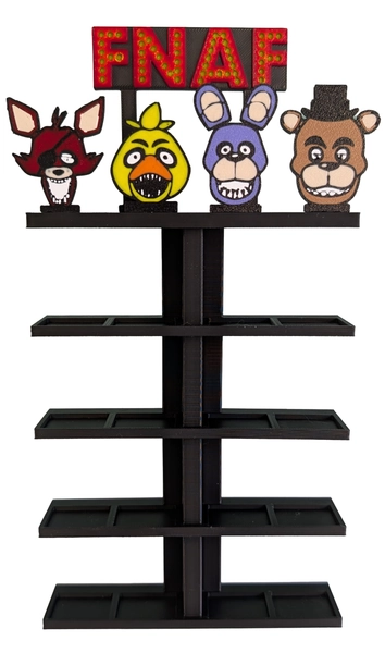 Funko Bitty Pop Display Stand (Five Night's at Freddy's FNAF) Holds 16 or 24