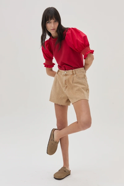 Blusa Daphne - Rojo — Saura