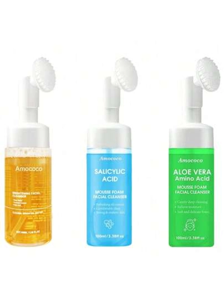 Salicylic Acid Foaming Cleanser - Acne-Fighting & Pore Clarifying! Unclogs Pores, Reduces Blemishes, Leaves Skin Smooth & Refreshed