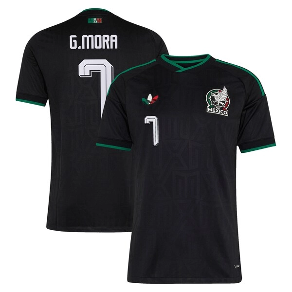 Gilberto Mora Mexico National Team adidas 2026 Third On-Field Authentic Jersey - Black