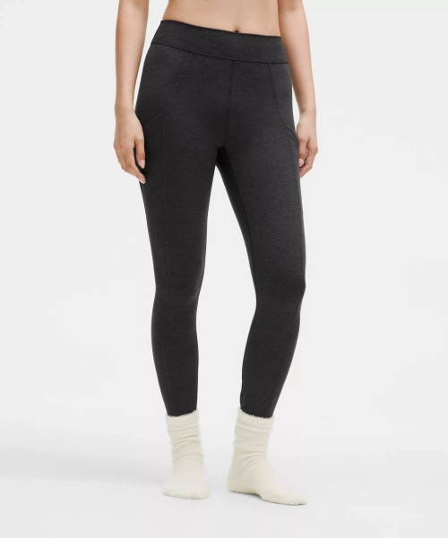 Softy Suedey High-Rise Tight 25" - Black/Black - 4
