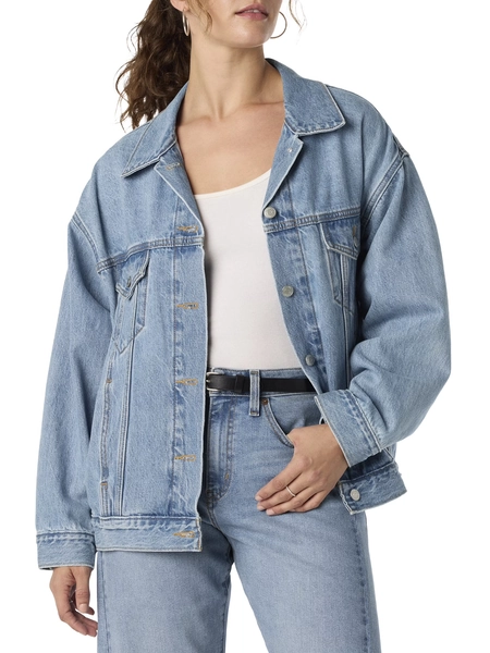 Levi Strauss Signature Women's Loose Trucker, Sizes XS-XXL - Walmart.com