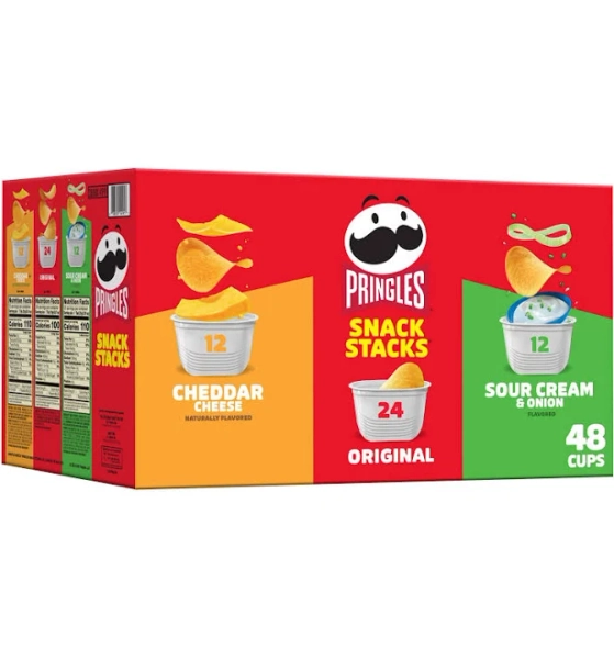 Pringles Potato Crisps Variety Pack
