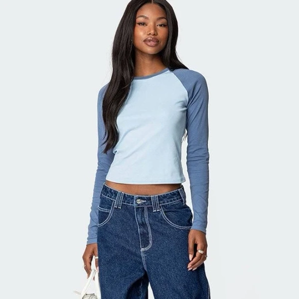 Edikted Women's Raya Long Sleeve T-Shirt