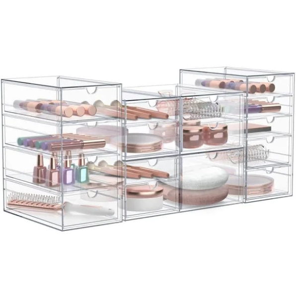 Sorbus 16-Drawer Acrylic Makeup Organizer