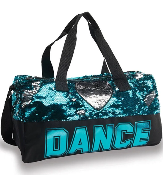 Danznmotion Dance Sequin Heart Duffle