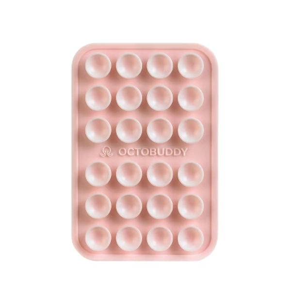 Octobuddy Silicone Suction Cup Phone Case Mount Classic - Chalk Pink