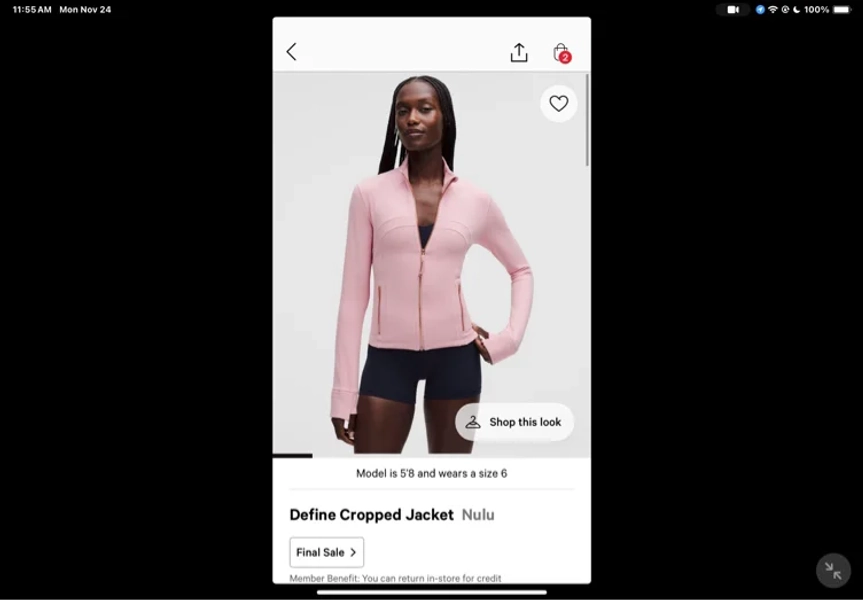 Define Cropped Jacket *Nulu - Pink haze/ rose gold - 8