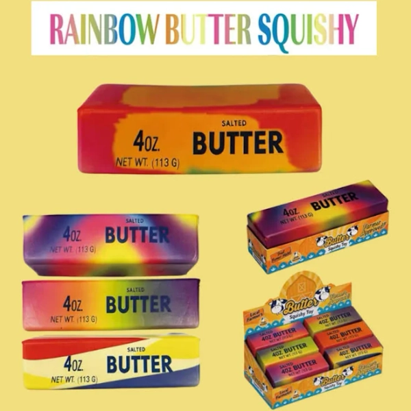 Rainbow Butter Squishy