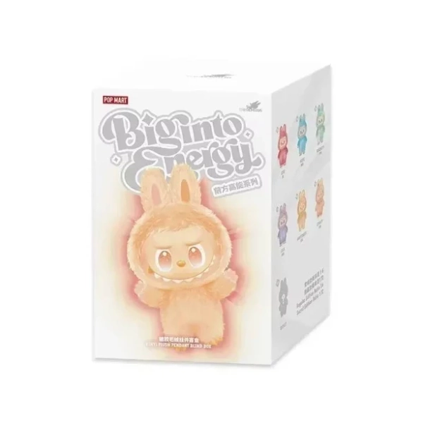 POP MART Big Into Energy LaBuBu Vinyl Plush Pendant Blind Box