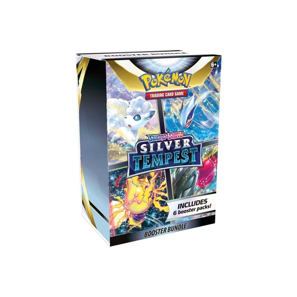 Pokémon TCG: Sword & Shield-Silver Tempest Booster Bundle (6 Packs)