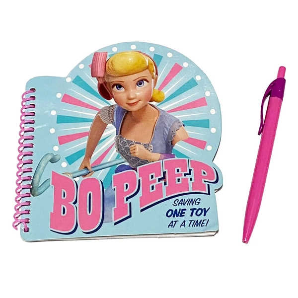 Disney Pixar Toy Story 4 Shaped Spiral Notebook with Pink Pen - Bo Peep - Walmart.com