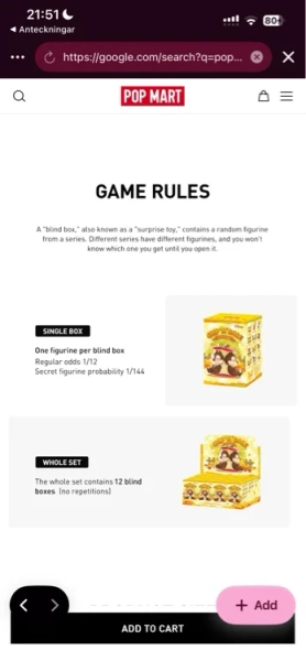 Disney Chip 'N' Dale Fun-loving Brothers Series Figures-POP MART(Sweden)