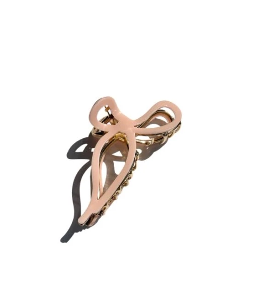 Ballet Bow Acetate Claw Clip