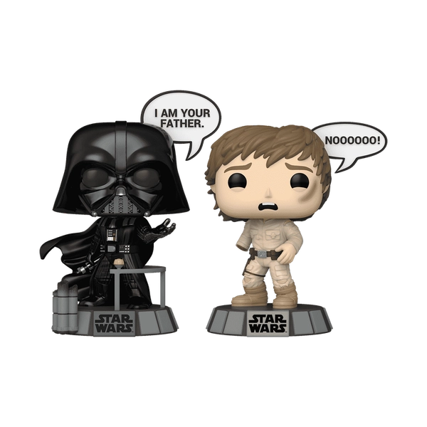 Pop! Darth Vader & Luke Skywalker (I Am Your Father) 2-Pack