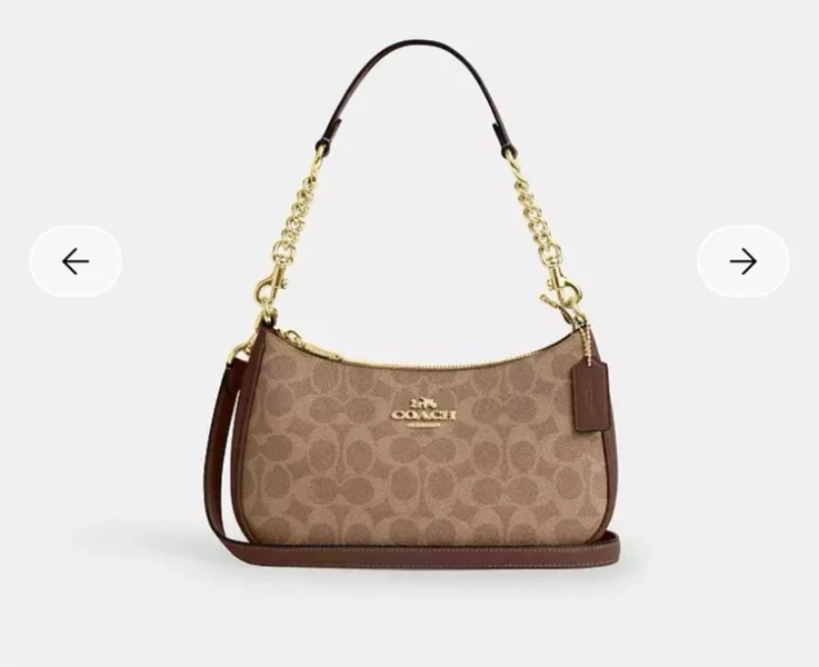 Teri Shoulder Bag In Signature Canvas