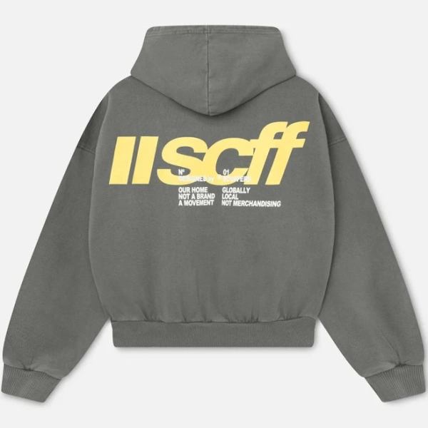 Scuffers Men's Green Hoodie