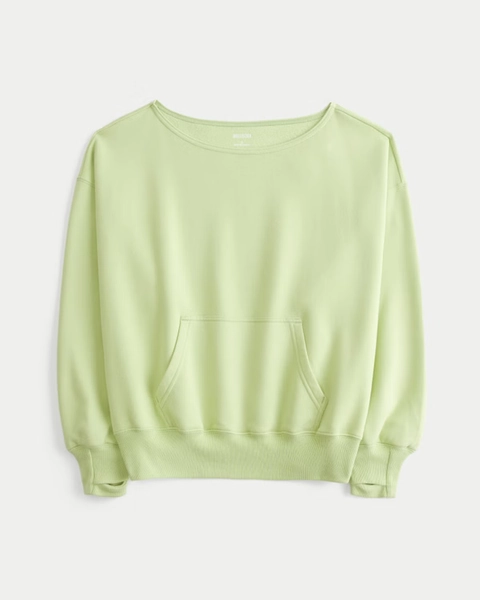 Hollister Feel Good Easy Off-The-Shoulder Sweatshirt