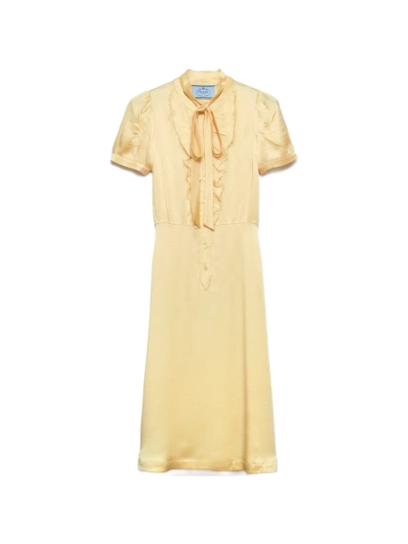 Prada robe en satin de crêpe | 46