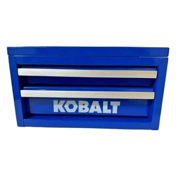 Kobalt Mini 2-Drawer Blue Steel Tool Box