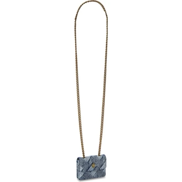 Kurt Geiger London Women's Micro Kensington Denim Crossbody Bag