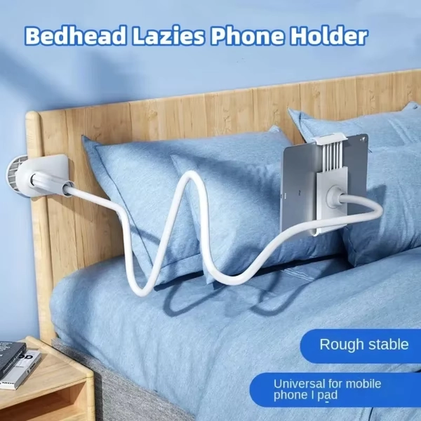 Tablet Stand for Desk Clip Rotating Flexible Gooseneck Clamp Universal Long Arm Lazy Mount for Ipad Bed Desk Mobile Phone Holder - AliExpress 7