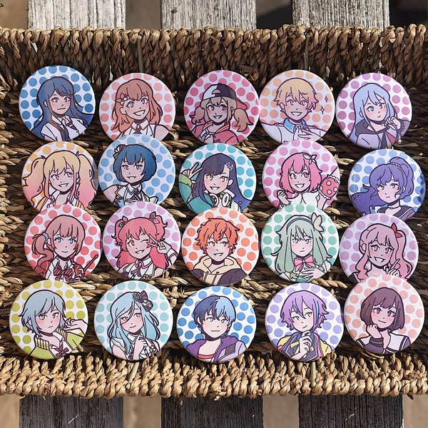 Project Sekai Badges | Vivid Bad Squad, Wonderlands x Showtime, Niigo, More More Jump, Leo/Need