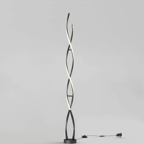 Artika Swirl Modern LED Floor Lamp