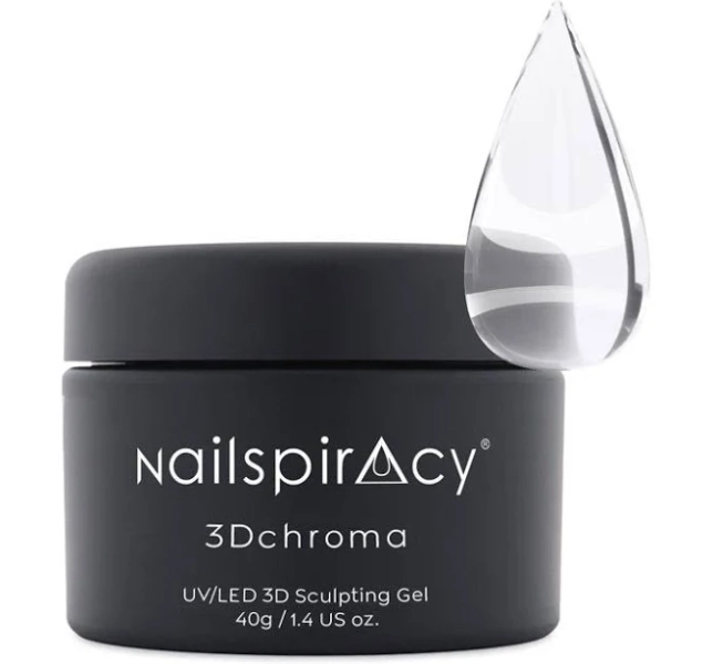 NAILSPIRACY Clear 3D Sculpting Gel