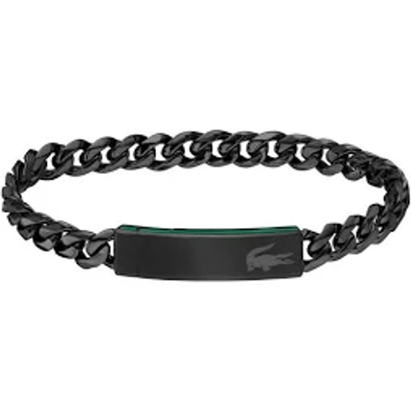 Lacoste Men's Baseline Box Chain Bracelet