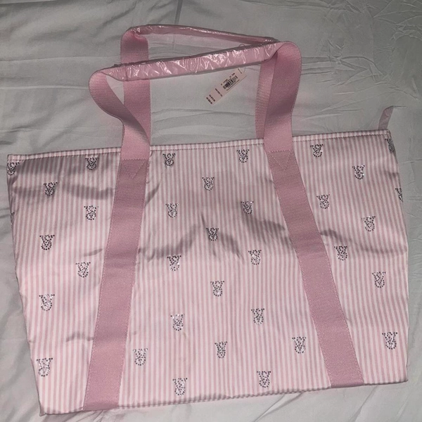 Pink tote bag from Victoria secret! Brand new never...