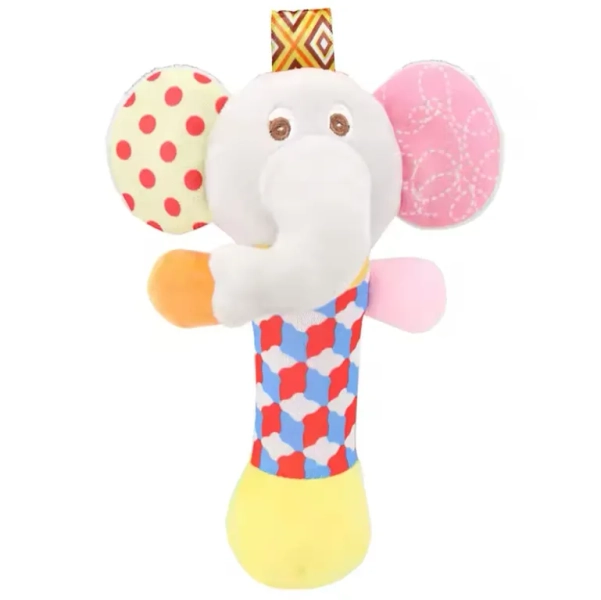 Peluche Sonajero Y Apretable Skk Baby