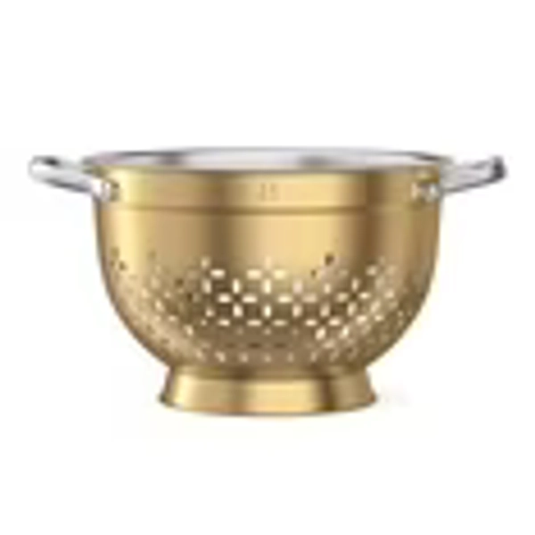 Beautiful 4.5 QT Stainless Steel Colander by Drew Barrymore