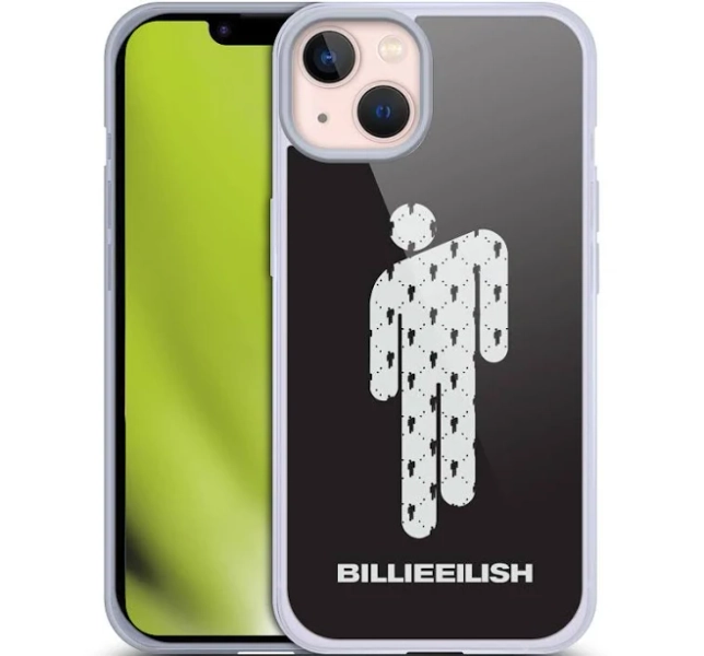 Billie Eilish Key Art Blohsh Soft Gel Case for Apple iPhone 13