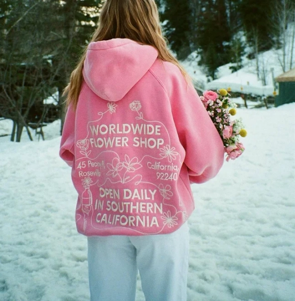 Dandy Worldwide Oversized Lux Hoodie