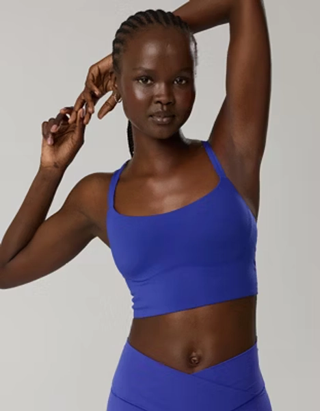 OFFLINE By Aerie Real Me Hold Up! Strappy Sports Bra
