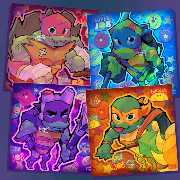 ROTTMNT Mini Art Prints