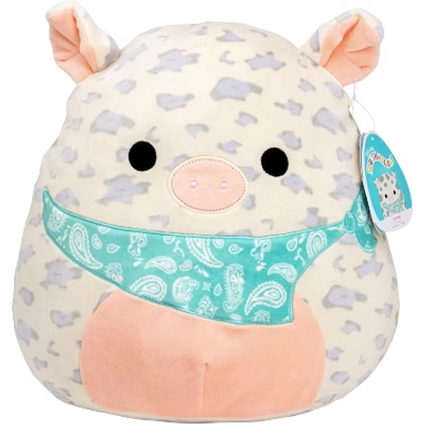 Squishmallows 12" Rosie The 2025 Christmas Pig - Official Jazwares Plush - Collectible Piglet Stuffed Animal Toy - Holiday Gift for Kids, Girls & Boys