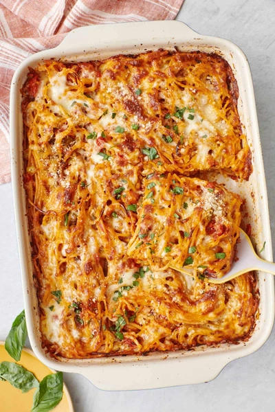Easy Baked Spaghetti